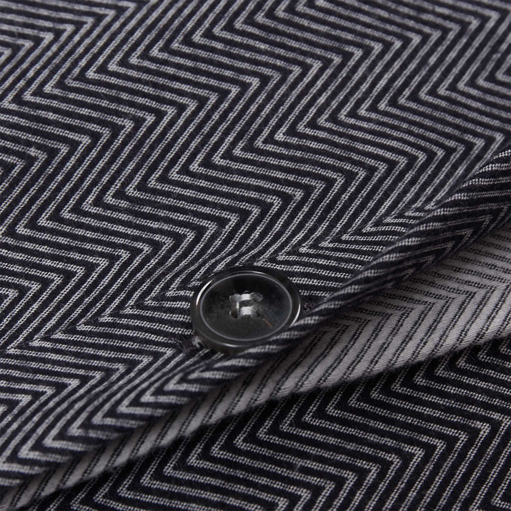 Kissenbezug Agrela Anthrazit & Hellgrau, 100% Baumwolle | Hochwertige Wohnaccessoires