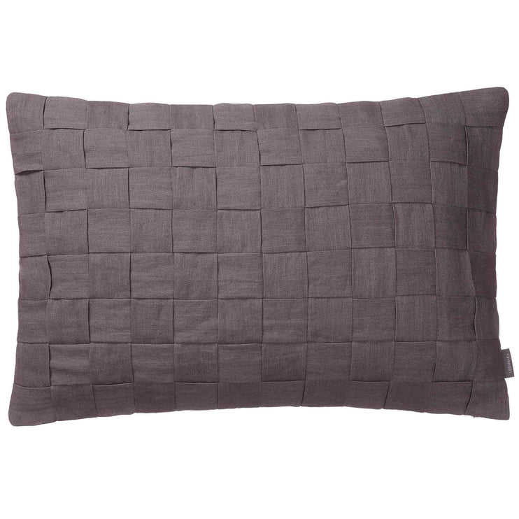 Akole Cushion dark grey, 100% linen