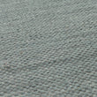 Teppich Akora, Grüngrau-Melange, 100% Baumwolle | Hochwertige Wohnaccessoires