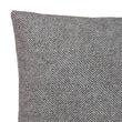 Alanga cushion cover, grey melange & off-white, 100% baby alpaca wool | URBANARA cushion covers
