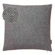 Alanga cushion cover, grey melange & off-white, 100% baby alpaca wool