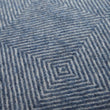 Alanga cushion cover in denim blue & off-white, 100% baby alpaca wool |Find the perfect cushion covers