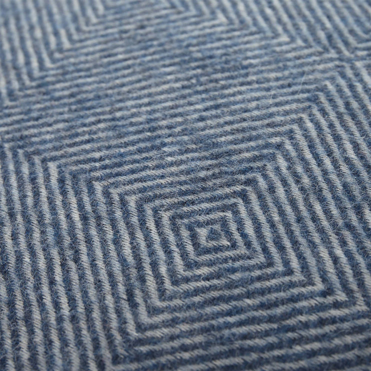 Alanga cushion cover in denim blue & off-white, 100% baby alpaca wool |Find the perfect cushion covers