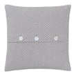 Alashan Cushion light grey & cream, 100% cashmere wool | High quality homewares