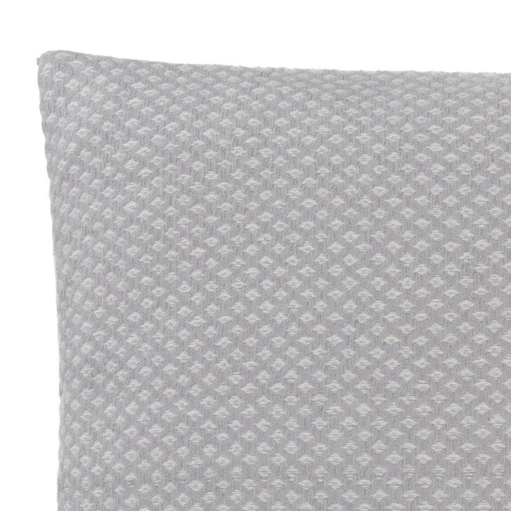 Alashan Cushion light grey & cream, 100% cashmere wool | Find the perfect cushion covers