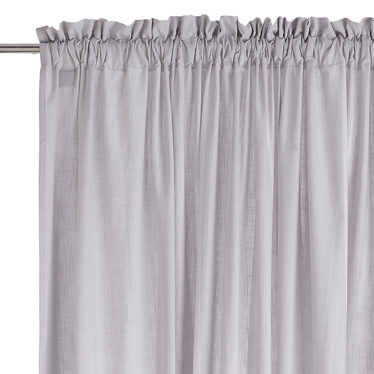 Alegre curtain in silver grey | Home & Living inspiration | URBANARA
