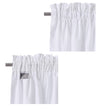 Vorhang Alegre Weiß, 100% Baumwolle | Hochwertige Wohnaccessoires