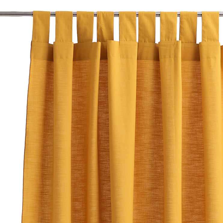 Alentejo Curtain Set in mustard | Home & Living inspiration | URBANARA