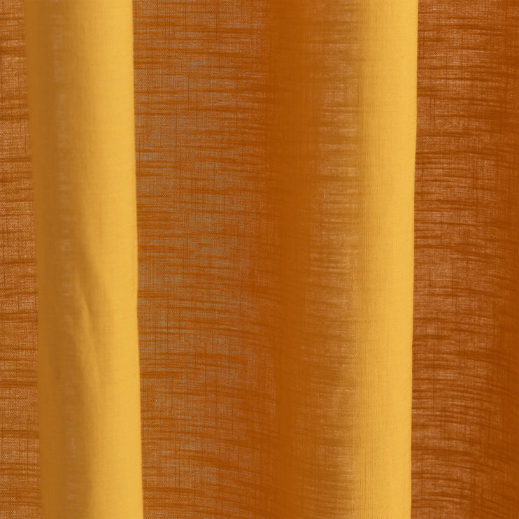 Alentejo Curtain Set mustard, 100% cotton | Find the perfect curtains