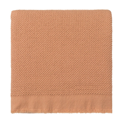 Blanket Alvaro Pale terracotta, 100% Recycled cotton