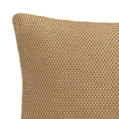 Alvor Cushion Cover in mustard & off-white | Home & Living inspiration | URBANARA