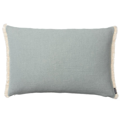 Kissenhülle Anaba [Grüngrau/Naturweiß]