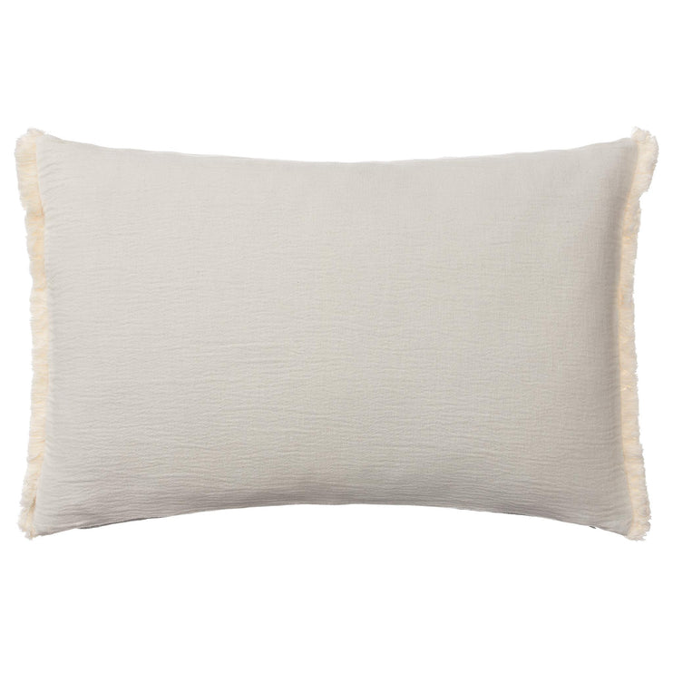 Kissenhülle Anaba [Grüngrau/Naturweiß]