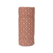 Ankisa Picnic Blanket terracotta & sage green & natural white, 100% cotton