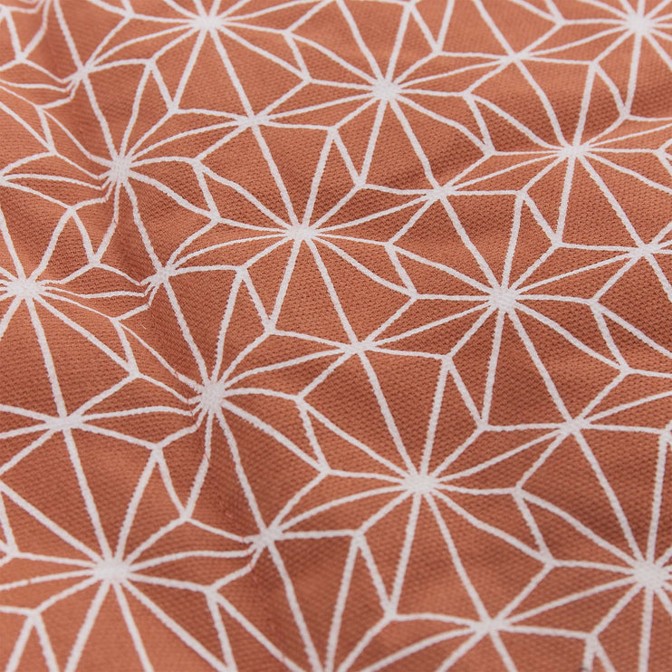 Ankisa Picnic Blanket terracotta & sage green & natural white, 100% cotton | Find the perfect picnic blankets