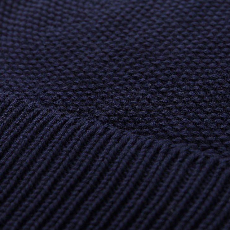 Antua Cotton Hat dark blue, 100% cotton | URBANARA hats & scarves