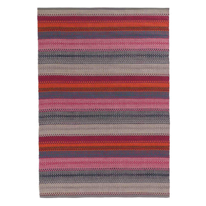 Aonla Rug in pink & grey & turquoise & ecru | Home & Living inspiration | URBANARA