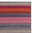 Aonla Rug pink & grey & turquoise & ecru, 100% cotton