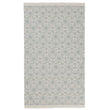 Arade Beach Towel natural white & light grey green & light grey blue, 100% cotton
