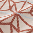 Arade beach towel, powder pink & cognac & ice blue, 100% cotton | URBANARA beach towels