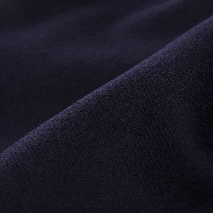 Alpakadecke Arica Mitternachtsblau, 100% Baby Alpakawolle | URBANARA Alpakadecken