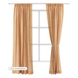 Vorhang-Set Ariz [Blasses Ocker]