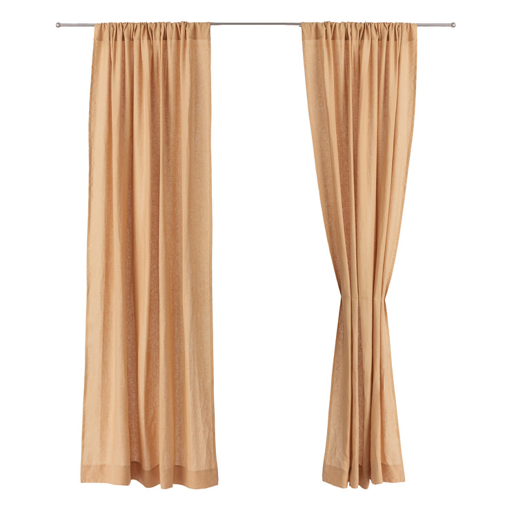 Vorhang-Set Ariz [Blasses Ocker]