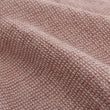 Arneiro Flannel Towel rosewood & natural white, 60% cotton & 40% linen | High quality homewares