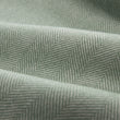 Asare Alpaca Blanket sage green & off-white, 100% royal baby alpaca wool | High quality homewares