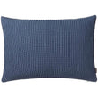 Azoia cushion cover, grey blue & light grey blue, 100% organic cotton