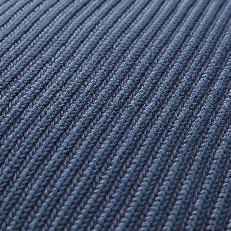 Kissenhülle Azoia, Graublau & Helles Graublau, 100% Bio-Baumwolle | URBANARA Kissenhüllen