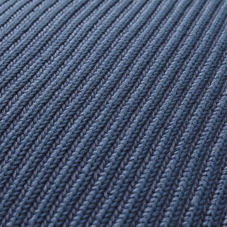 Azoia cushion cover, grey blue & light grey blue, 100% organic cotton |High quality homewares