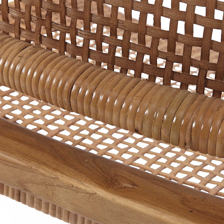 Bakaru Rattan Chair natural, 100% rattan & 100% teak wood | Find the perfect small furniture