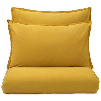 Balaia pillowcase, mustard, 100% combed cotton