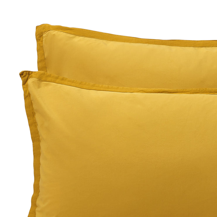 Bettdeckenbezug Balaiain Senfgelb | Schöne Ideen für Ihr Zuhause | URBANARA