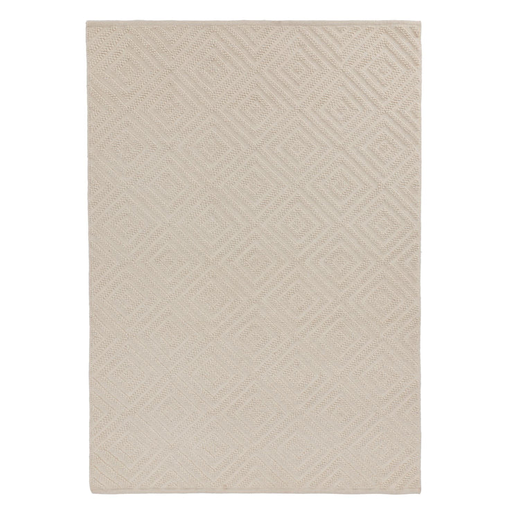 Barod Rug natural white, 100% wool