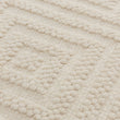 Barod Rug natural white, 100% wool | URBANARA wool rugs