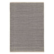 Basni rug, ivory & black, 70% wool & 30% cotton | URBANARA wool rugs