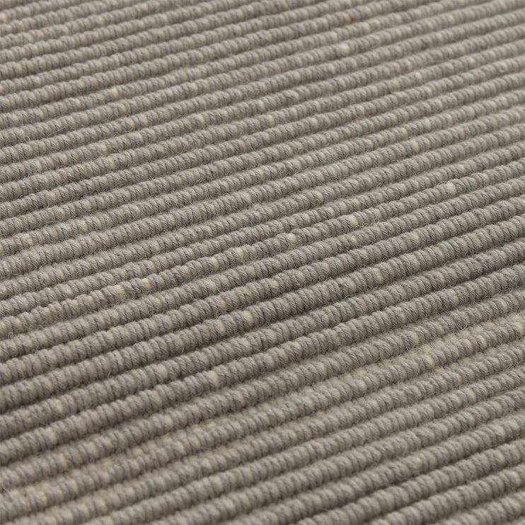 Basni rug, light grey & ivory, 70% wool & 30% cotton |High quality homewares