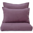 Bellvis Pillowcase Linen aubergine, 100% linen