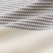 Hammam Towel Bolu Grey blue & Natural white, 50% Bamboo & 50% Cotton | URBANARA Beach Towels