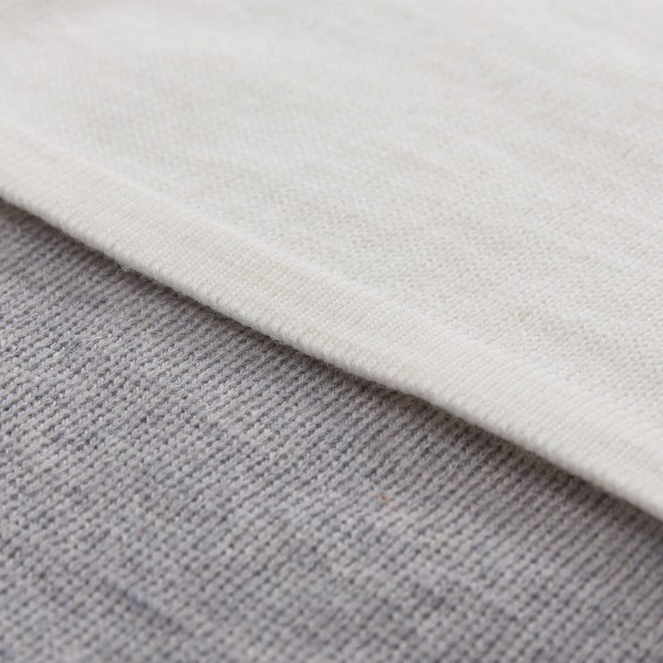 Cadima Schlafaccessoires-Set [Eierschale/Hellgrau-Melange]