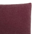Calcada cushion bordeaux red & white, 60% cotton & 40% acrylic | URBANARA cushion covers