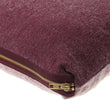 Kissen Calcada Weinrot & Weiß, 60% Baumwolle & 40% Acryl | Hochwertige Wohnaccessoires