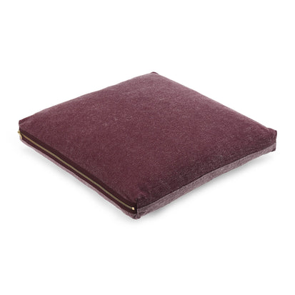 Calcada cushion bordeaux red & white, 60% cotton & 40% acrylic