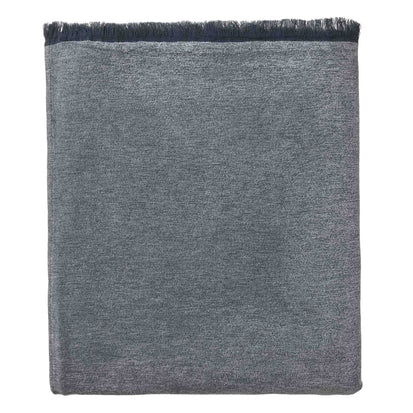 Calcada bedspread, teal & white, 60% cotton & 40% acrylic