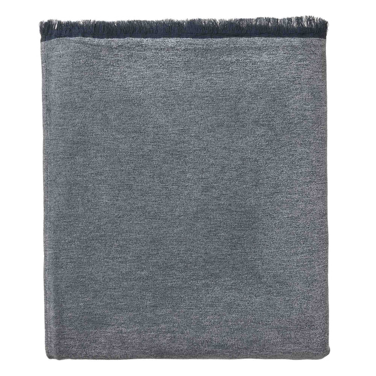 Calcada bedspread, teal & white, 60% cotton & 40% acrylic