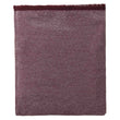Calcada bedspread, bordeaux red & white, 60% cotton & 40% acrylic