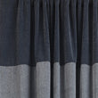Calcada curtain teal & white, 60% cotton & 40% acrylic | High quality homewares