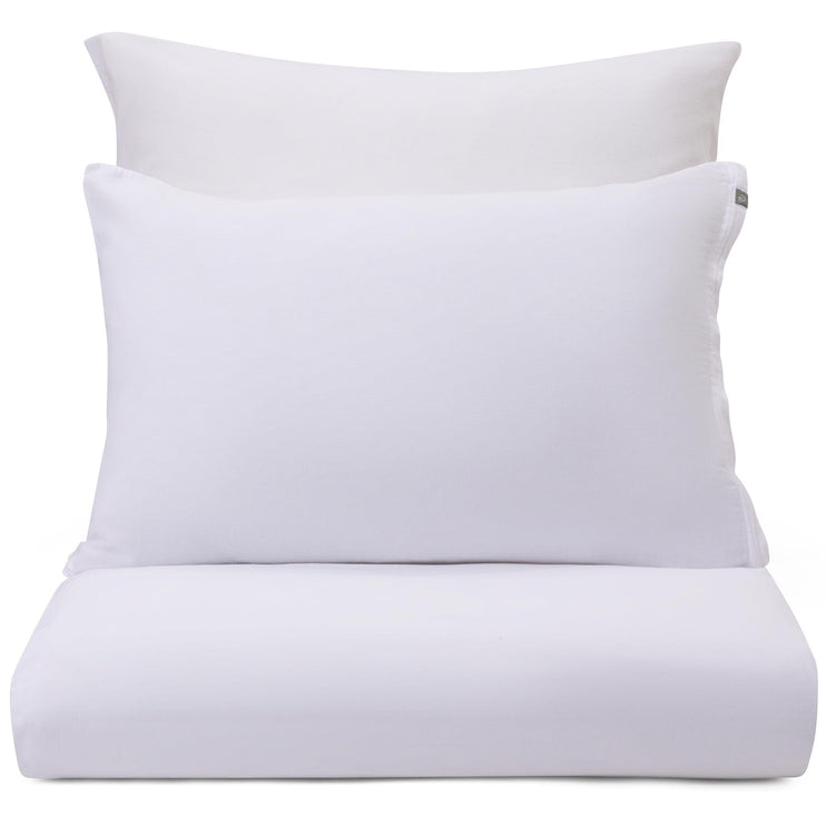 Kaschmir-Baumwoll-Bettwäsche Caldela [Weiß]